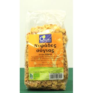 Soya flakes
