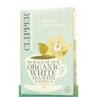 White tea with vanilla